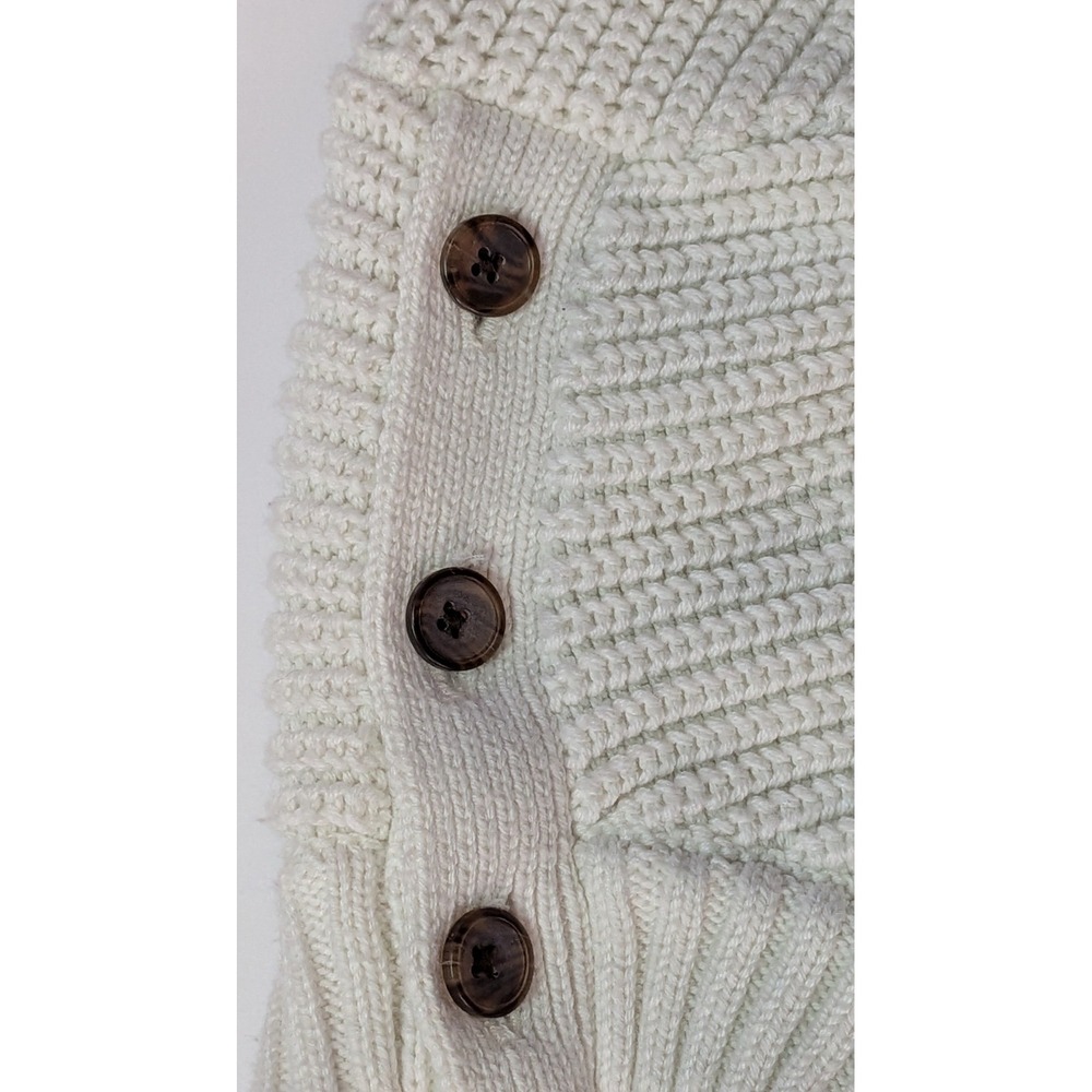 Talbots Sweater Womens XLP Multi-Color Striped Elbow Patch Knit Pullover - Picture 3 of 7